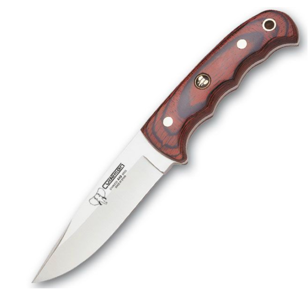 Cudeman Jagtkniv med Presswood