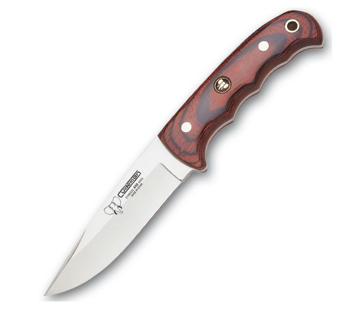 Cudeman Jagtkniv med Presswood