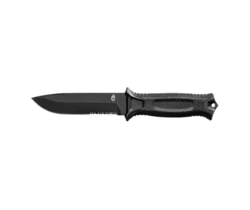 Gerber Strongarm Σταθερή Οδοντωτή Μαύρη