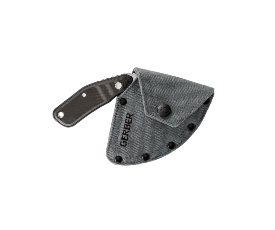 Gerber Ulu Skinner jagtkniv med kompakt skede og trykknap lukning