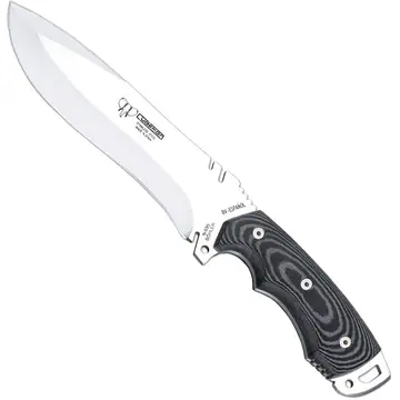 Cudeman Μαχαίρι Bushcraft 299-B-K – Μαύρο Micarta με Κόκκινο Spacer