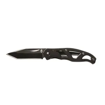 Gerber Paraframe Mini Tanto Μαύρο Λεία Κόψη