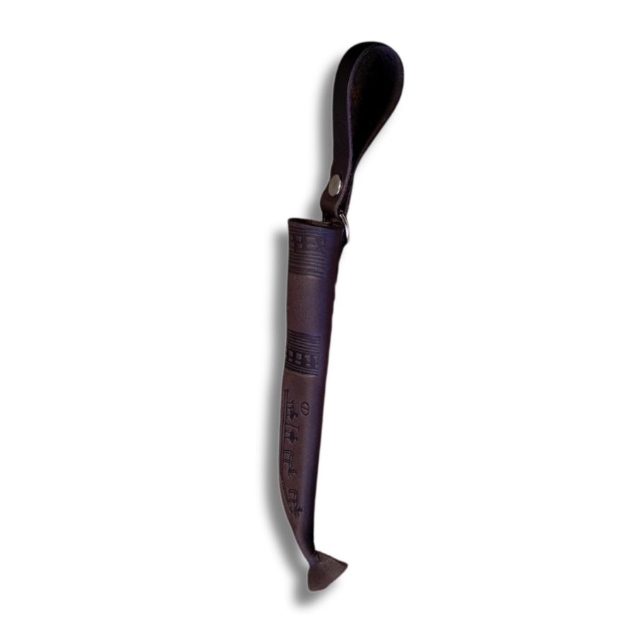 Iisakki Järvenpää Pikku Uppo Knife - Dark + Oiled - Image 4