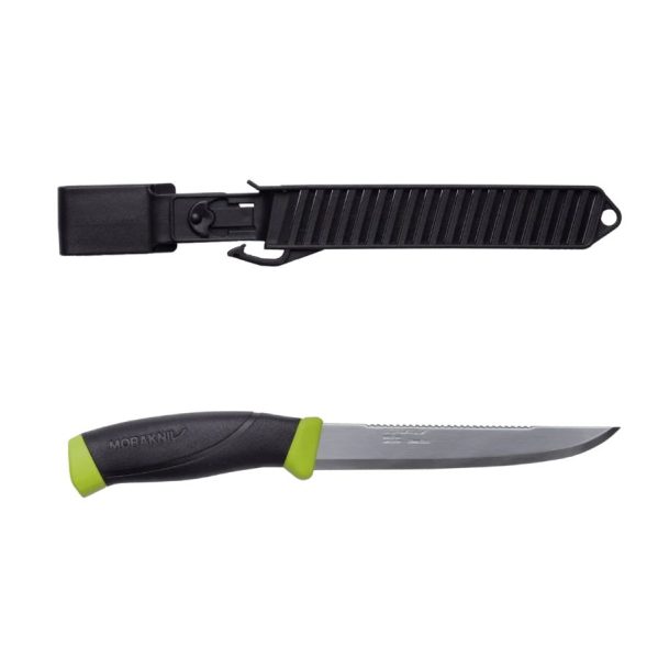 Morakniv Companion Μαχαίρι Ψαρέματος με Απολεπιστή 150 (S) – Λαχανί