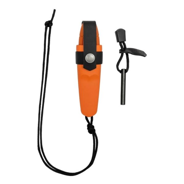 Morakniv Eldris με σετ ανάμματος φωτιάς (S) – Καμένο Πορτοκαλί