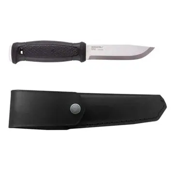Morakniv Garberg με δερμάτινη θήκη (S) – Μαύρο