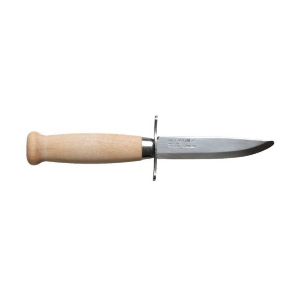 Morakniv Scout 39 Safe S παιδικό μαχαίρι με στρογγυλεμένη μύτη και ξύλινη λαβή, ιδανικό για προσκόπους και υπαίθριες δραστηριότητες